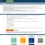 Front sheet displaying project guidelines and error check setup for financial projection model.