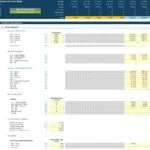 Income statement assumptions detailing revenue, expenses, and assets in GBP.