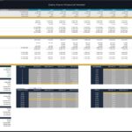 Financial model showcasing dairy farm valuation, cash flows, and return metrics across multiple years.