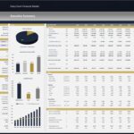 Executive summary displaying revenue sources, cash flow metrics, and financial ratios for a dairy farm model.
