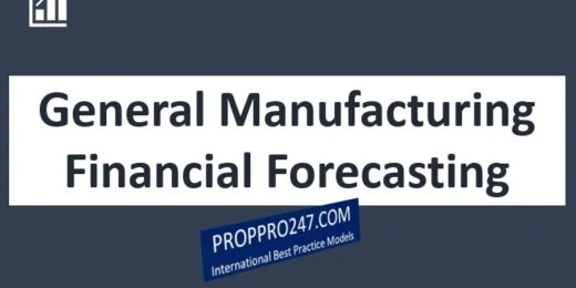 General Manufacturing Business Financial Model 10 years & Business Plan Template (Start-up or Expansion)