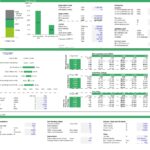 Financial model for gold mine investment analyzing costs and project IRR.