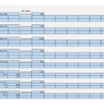 Detailed cost and sales estimation table for coffee and bakery items