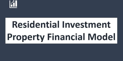 Residential Investment Property – 20 year Three-Statement Analysis and Valuations