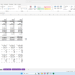 Excel-based five-year pro forma financial model with revenue, costs, and profit metrics
