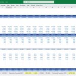 Income statement showing revenue, expenses, and gross margin for solar farm operations.
