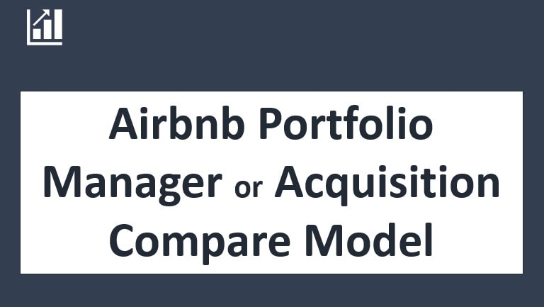 Airbnb portfolio manager model for investment comparison