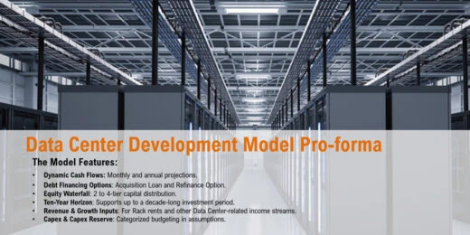 Data Center (Co-Location) Development Model Pro-forma – 20 Year Model