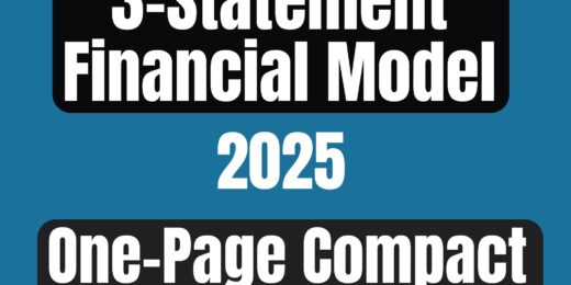 2025 All-in-One Financial Model – 3 Statements + Ratios