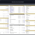 Home Decor Store Financial Model_Assumptions | eFinancialModels