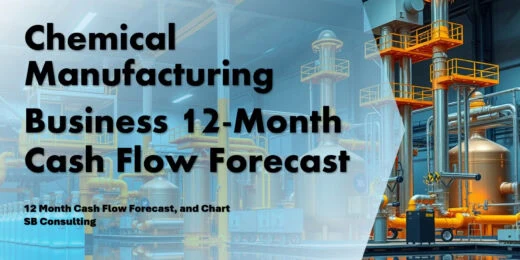 Chemical Manufacturing Business 12-Month Cash Flow Model