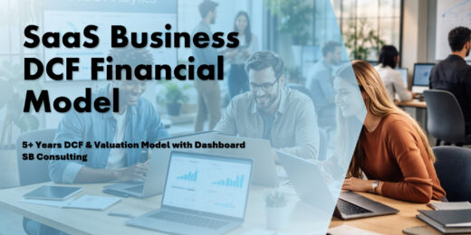 SaaS Business Discounted Cash Flow (DCF) Financial Model