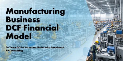 Manufacturing Business Discounted Cash Flow (DCF) Valuation Financial Model