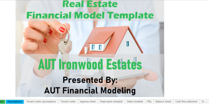 Commercial Real Estate Financial Model Excel Template with DCF Valuation Commercial Real Estate Financial Model Excel Template with DCF Valuation