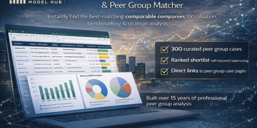 Comparable Companies (Peer Group) Database & Matching Tool | 300 Case Library