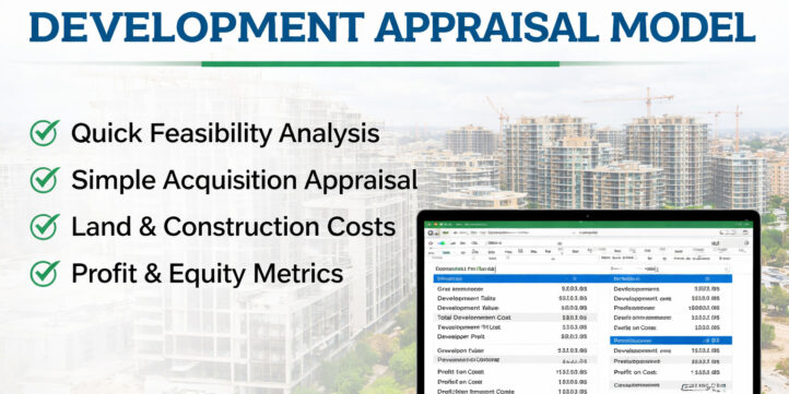 Real Estate Development Quick Appraisal Model (Acquisition Feasibility Tool) Real Estate Development Quick Appraisal Model (Acquisition Feasibility Tool)