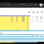 Excel spreadsheet: Startup Costs (CAPEX) for ABC Company Inc. with a table of categories, dates, spending, and totals.