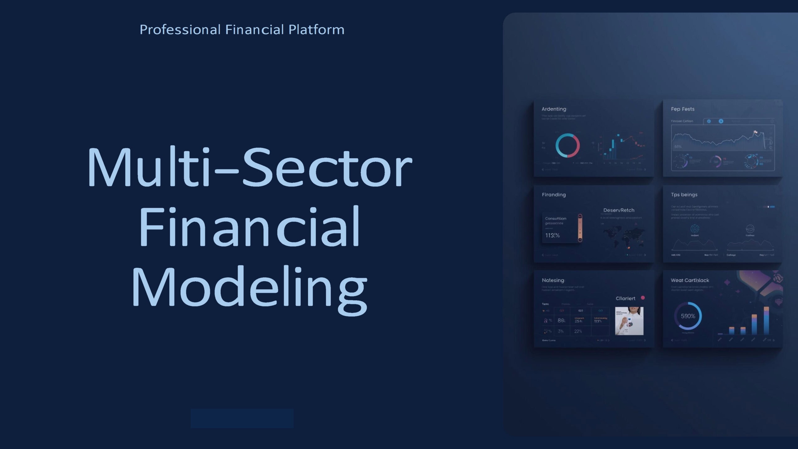 Multi-Sector Financial Modeling Platform | eFinancialModels
