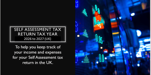 Self-Assessment Tax Return Template and Example for Tax Year 26-27 (UK)