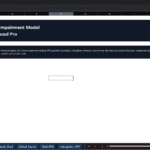 Screenshot 1177 | eFinancialModels Cover slide: 'Goodwill Valuation & Impairment Model IFRS 3 / IAS 36 | Advanced Pro' with dark blue banners and descriptive subtitle text