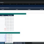 Screenshot 1839 | eFinancialModels Spreadsheet screen with a section titled Input Assumptions and a dark header row; shows a table of scenario-linked global assumptions with columns for Assumption, Value, and Type/Notes.