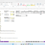 Screenshot of an Excel financial model with sections like Global Assumptions, Equity Contributions, and Return Summary, including highlighted cells and dollar/percent values