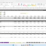 Excel spreadsheet showing a waterfall distribution table with IRR hurdles for sponsor and investor cash flows in a multi-year layout.