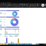 baseball-batting-cages-financial-model-sources-uses-financialmodelslab_1ef0dd6b-04c6-4733-972d-b63ded8a1eef | eFinancialModels Excel sheet labeled 'Funding Structure' showing tables of Debts, Equity, and Total Funding, with two donut charts illustrating funding composition.