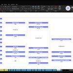 bingo-hall-financial-model-dupont-financialmodelslab_103bd6d7-d626-4c81-a9a9-350d005aba5f | eFinancialModels Excel screenshot of DuPont analysis for ABC Company Inc., showing Revenue, Net Income, Gross Margin, ROE, and related figures in a multi-block layout
