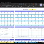 bingo-hall-financial-model-summary-financialmodelslab_9efba8fe-e25f-4c78-8f06-3e7e7110832f | eFinancialModels Excel dashboard displaying financial statements: Income Statement and Balance Sheet with 2026–2030 data and accompanying charts in blue headers.