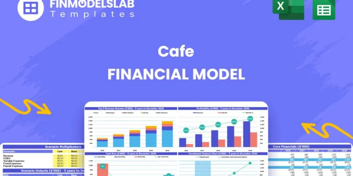 Multi Cuisine Cafe Financial Model Excel Template Multi Cuisine Cafe Financial Model Excel Template