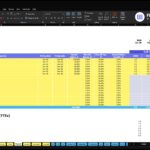charcoal-production-financial-model-payroll-financialmodelslab_80dc2d0e-bd35-4a15-bf83-16415bf62b88 | eFinancialModels Screenshot of an Excel payroll expenses sheet for ABC Company Inc., showing a colored table of categories, dates, and salary data.