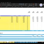 Excel screenshot of Startup Costs (CAPEX) table with categories and dates, e.g., Office Furniture & Equipment (Jan-26) and cost amounts.