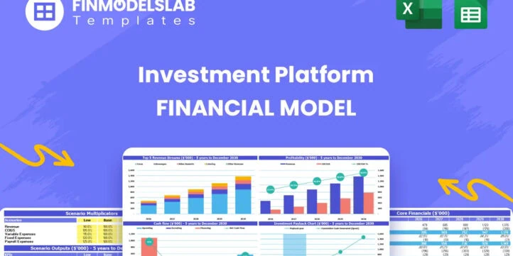 Investment Marketplace Financial Model Excel Template Investment Marketplace Financial Model Excel Template