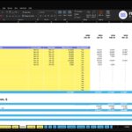 karaoke-bar-financial-model-capex-financialmodelslab_06bb9bd0-d8a1-458d-aa09-bcabda6bc27a | eFinancialModels Excel sheet titled 'Startup Costs (CAPEX)' for ABC Company Inc., listing cost categories, dates, and spending totals in a table.