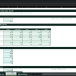 Screenshot 2179 | eFinancialModels Spreadsheet titled 'CONTROL PANEL — ASSUMPTIONS (only input sheet)' with sections for project type selector and project-type profiles showing parameters (e.g., Peak annual tonnes, Base price, Co-benefit) across REDD+, Cookstoves, Soil C, DAC, Blue C across a wide data table, green headers typical of a data model input sheet.