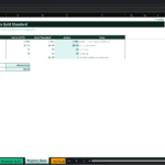 Screenshot 2192 | eFinancialModels Spreadsheet comparing Verra (VCS) and Gold Standard registry basics: buffers, fees, and price basis with notes