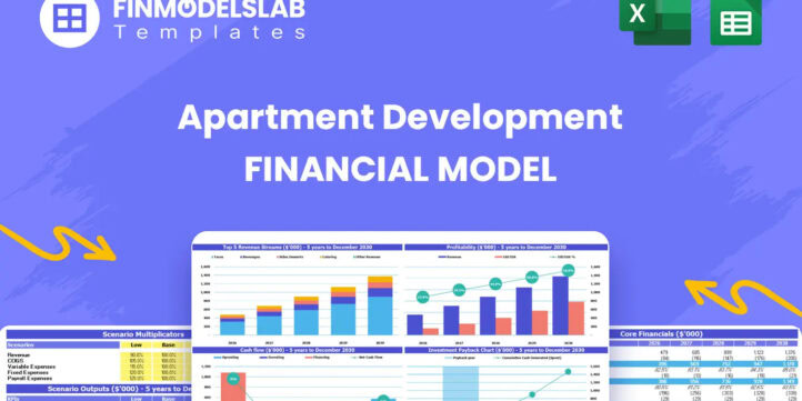 apartment-complex-development-financial-model-headimage-financialmodelslab_1460d947-d7a8-4d62-adf0-254b55a7e4ac1 | eFinancialModels Apartment Development Financial Model head image showing model overview and navigation to dashboard, inputs, scenarios and reports for streamlined development financial planning.