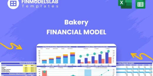 Bakery Financial Model Excel Template