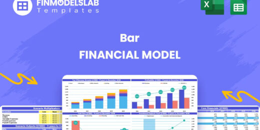 Bar Financial Model Excel Template