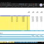 Spreadsheet page labeled Startup Costs (CAPEX) listing budget categories and dates for 2025–2026.