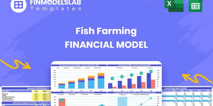 Fish Farm Financial Model Excel Template Fish Farm Financial Model Excel Template