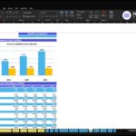 italian-restaurant-financial-model-break-even-financialmodelslab_d7d484ce-7b7c-459f-bdba-dadbb7d5cdf3 | eFinancialModels Breakeven analysis in Excel for ABC Company Inc., showing a bar chart of Revenue vs. Revenue Breakeven level (Annual) from 2026–2030 with a data table below.