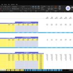 italian-restaurant-financial-model-cogs-opex-financialmodelslab_4df5649a-dea7-42ed-af0f-bb870858697d | eFinancialModels Spreadsheet showing COGS & Operating Expenses for ABC Company with colored category tables and yearly columns (2026–2030).