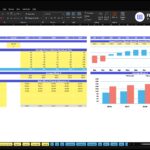 italian-restaurant-financial-model-revenue-financialmodelslab_3a7aef11-c7c2-4e48-8956-39a830ade463 | eFinancialModels Spreadsheet titled Revenue Assumptions for ABC Company Inc. with tables on left and charts on right.