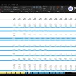 sushi-restaurant-financial-model-cash-flow-financialmodelslab_a0cbd39b-0614-499e-bc02-b67b773b8a43 | eFinancialModels Excel cash flow statement for ABC Company with sections for operating, investing, and financing activities and blue highlight rows and column headers visible