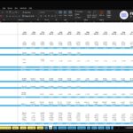 vending-machines-financial-model-cash-flow-financialmodelslab_16e7ef0a-21a0-46ef-b008-d4c158a38446 | eFinancialModels Screenshot of an Excel window displaying a Cash Flow Statement for ABC Company with 2026–2027 columns and blue highlight rows for Net Cash Flow from Operating Activities and Financing Activities.