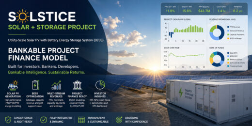 Bankable Solar + BESS Financial Model