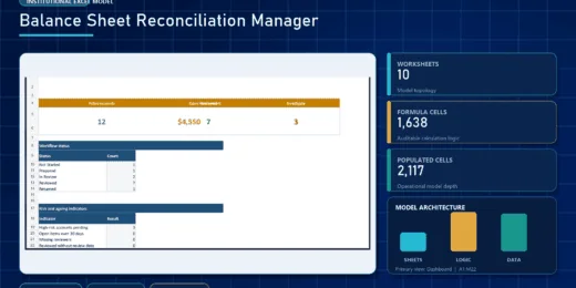 Balance Sheet Reconciliation Manager