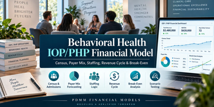 Behavioral Health IOP/PHP Financial Model | Census, Payer Mix, Staffing, Revenue Cycle & Break-Even Behavioral Health IOP/PHP Financial Model | Census, Payer Mix, Staffing, Revenue Cycle & Break-Even